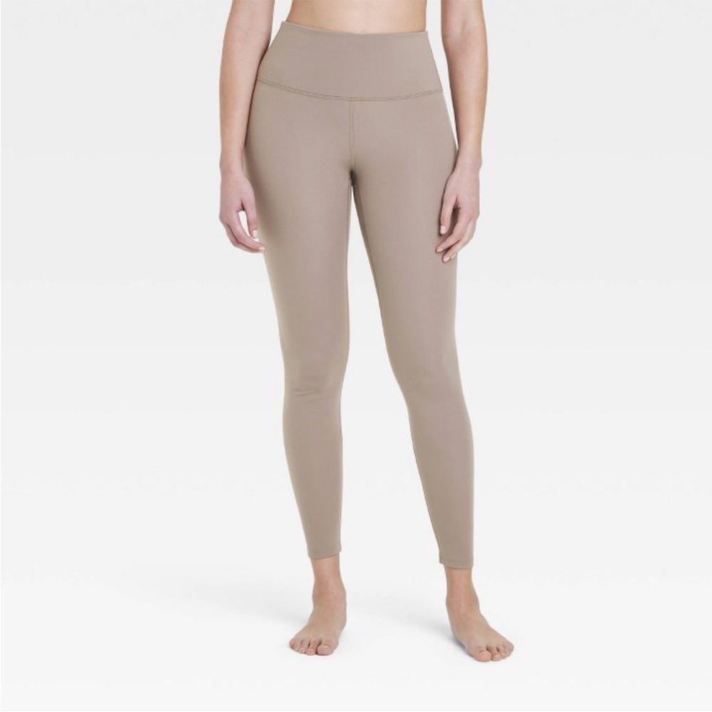 Brown High Rise Leggings